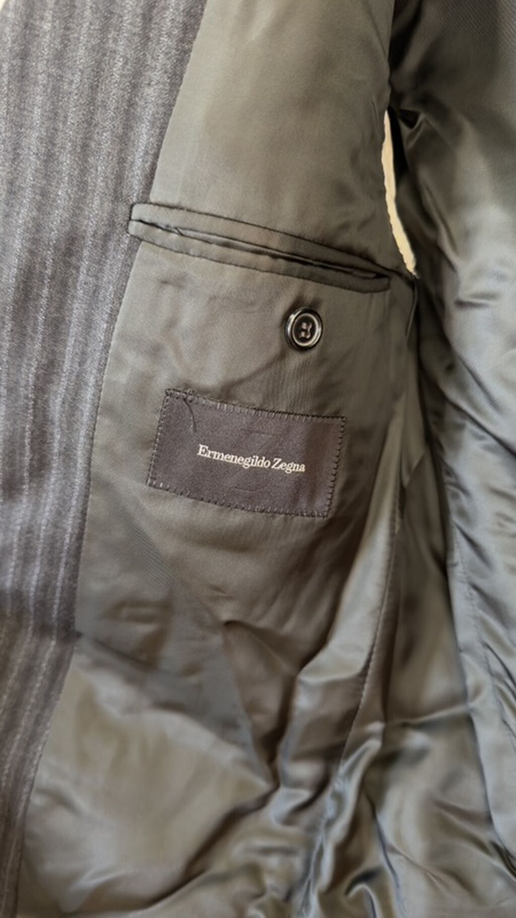Ermenegildo Zegna kişilər üçün klassik kostyum gödəkçə - Model — Kostyum, Bakı (2)