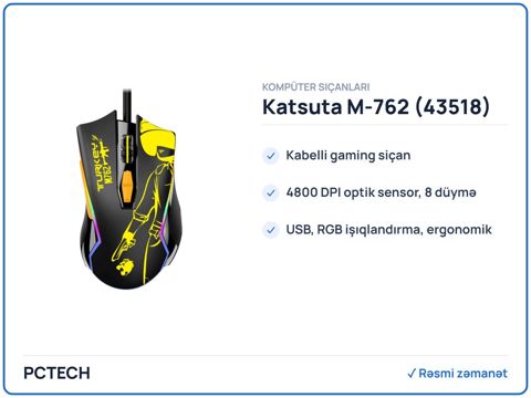 Katsuta M-762 (43518) — Bakı