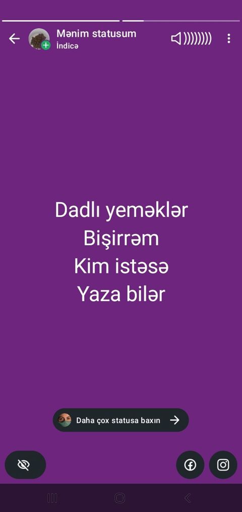 Xidmət: Ev şəraitində dadlı yeməklərin bişirilməsi Təsvir: - Günlük — Sumqayıt