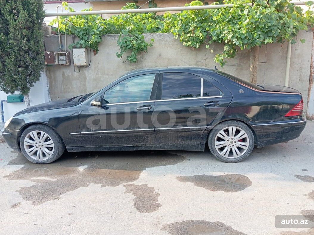 Mercedes-Benz S 320, 2001 — Avtomobillər, Bakı (4)