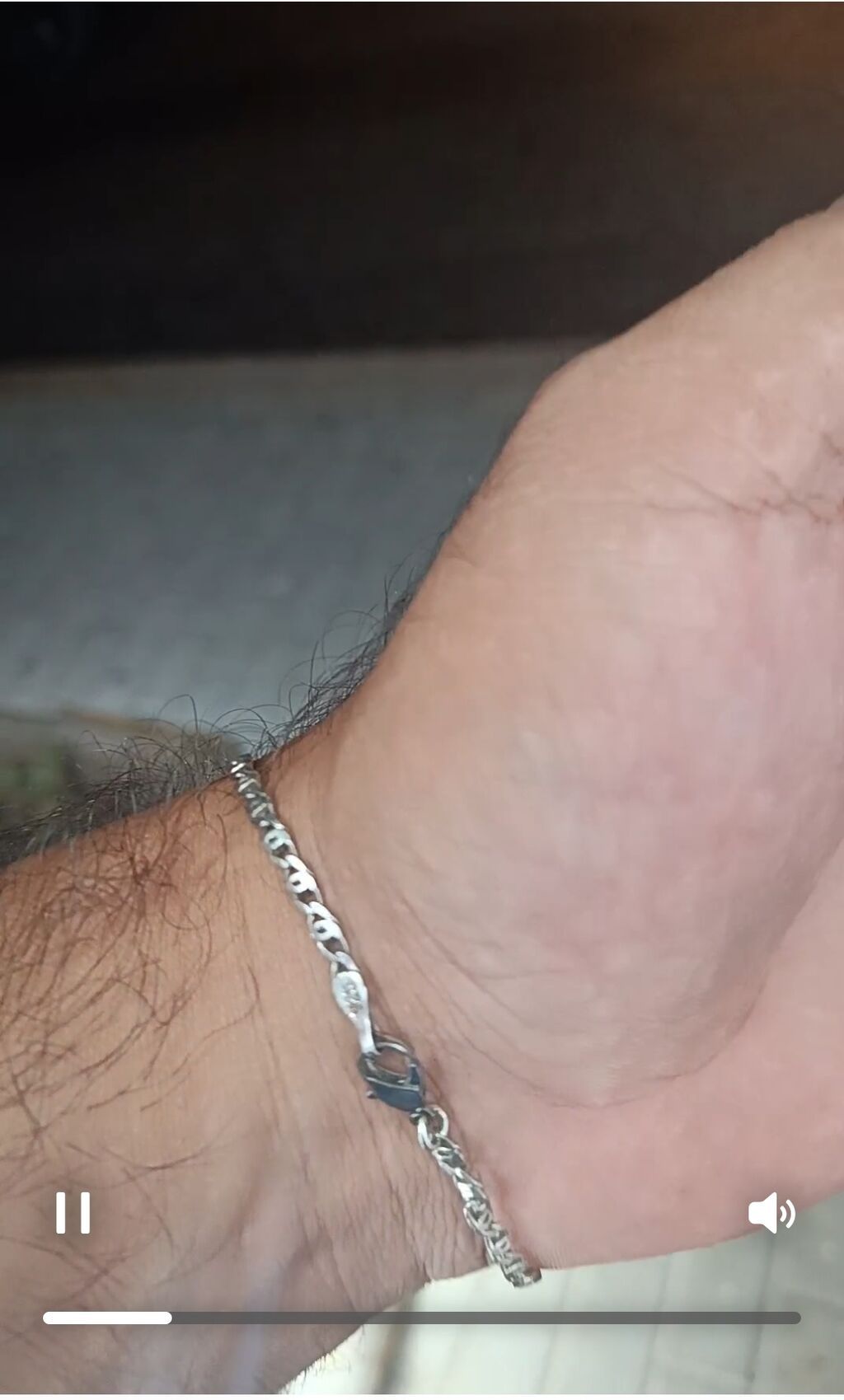 Gümüş Qolbaq Təmiz 925 eyyarindadi səliqəli vəziyyətdedi qramı təxmini — Bileziklər, Bakı (2)