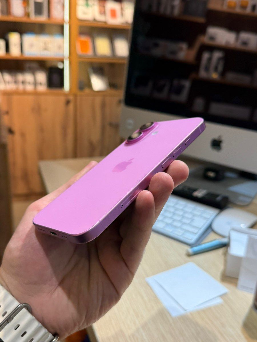 Apple iPhone 16 Pink 128GB/8GB — Smartfonlar, Bakı (3)