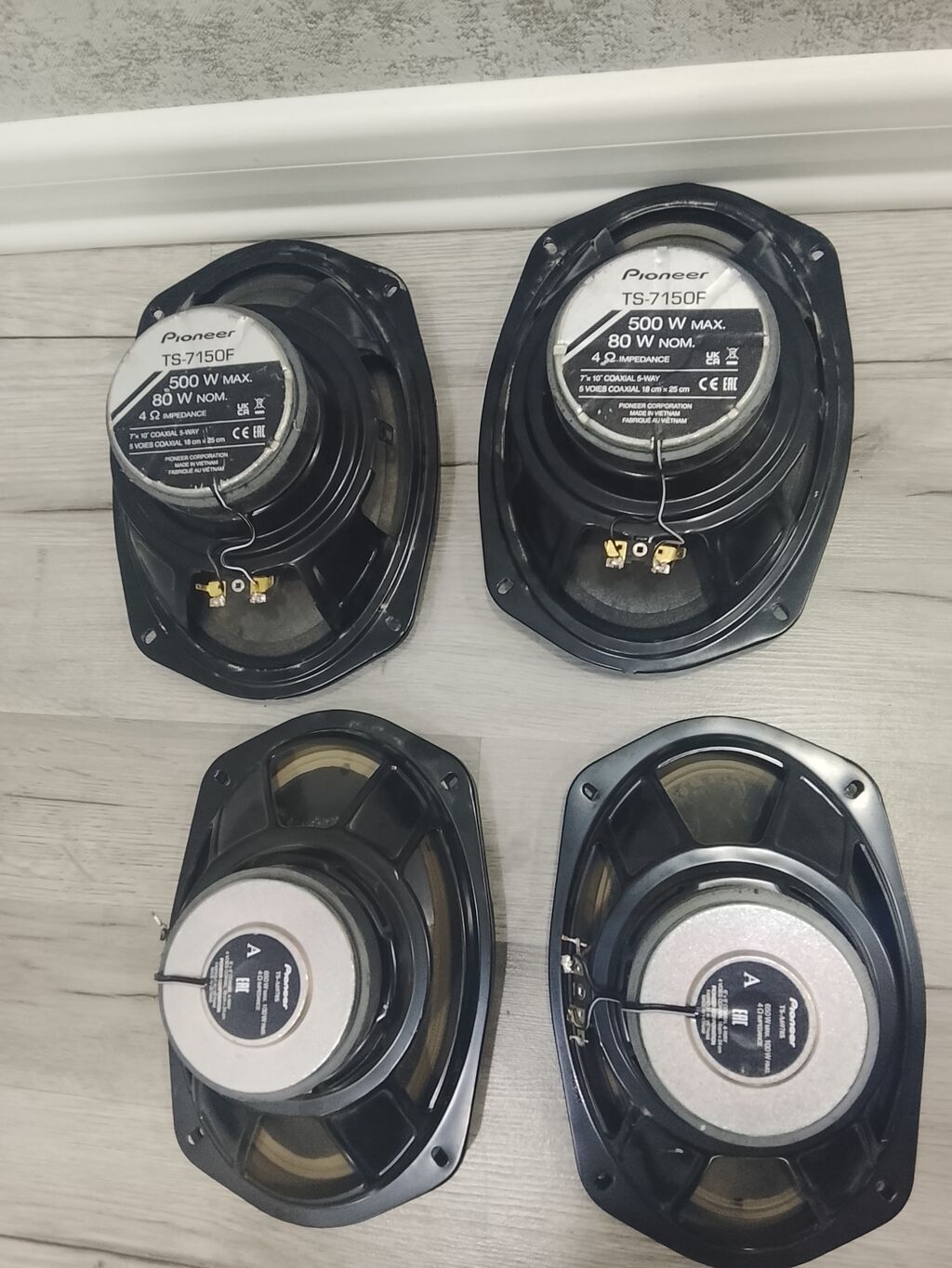 Pioneer avtomobil akustikası – 6x9 düym koaksial dinamiklər dəsti — Avtomobil akustikası, Gəncə (2)