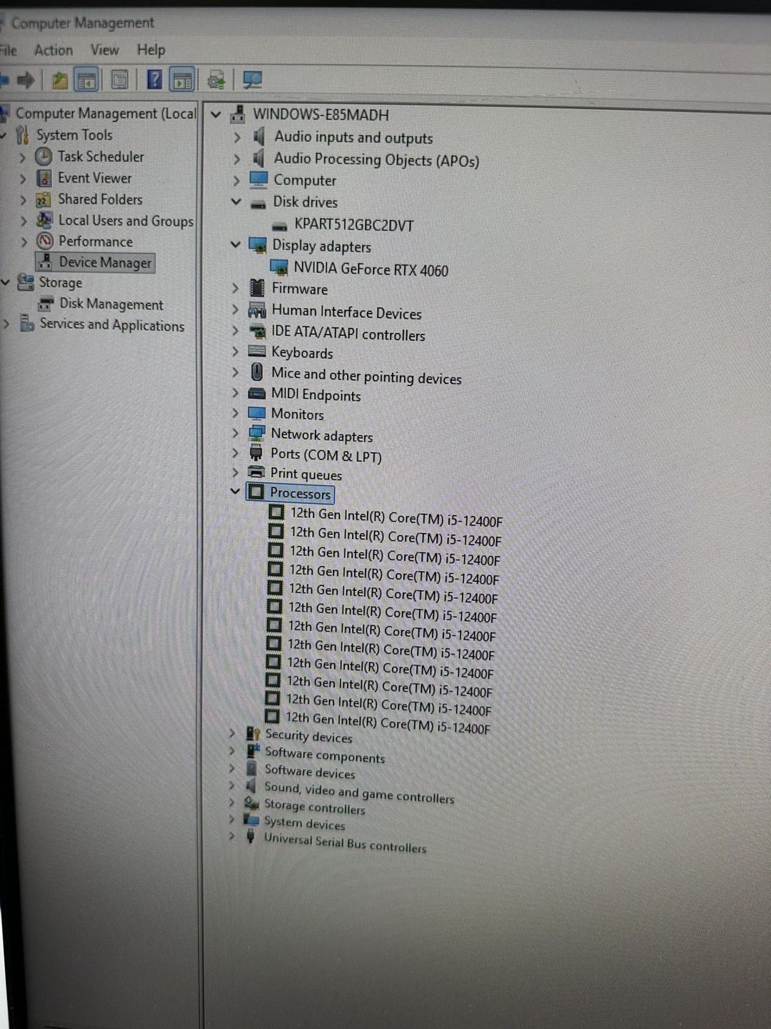 Gaming PC i5-12400F, RTX 4060 8GB, RAM 16GB DDR5, SSD 500GB NVMe — Masaüstü kompüterlər, Bakı (6)