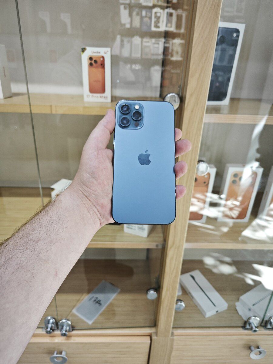 Apple iPhone 12 Pro Max Pacific Blue 128GB/6GB — Smartfonlar, Bakı (2)