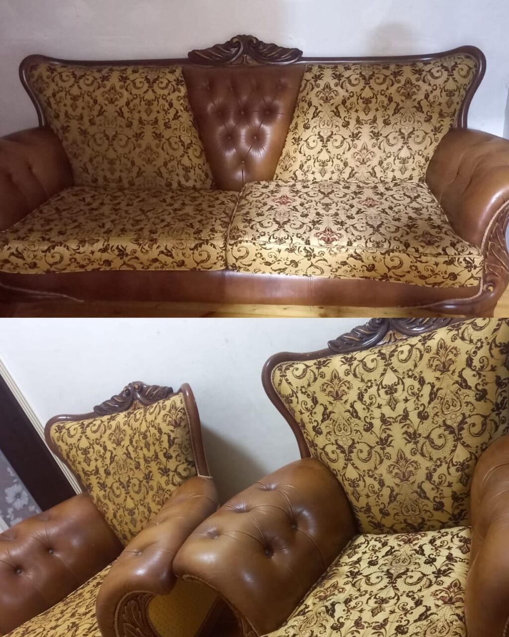 Divan kreslo desti 300azn. Malaziya istehsali. Hec bir problemi — Yumşaq mobilya dəstləri, Mehdiabad