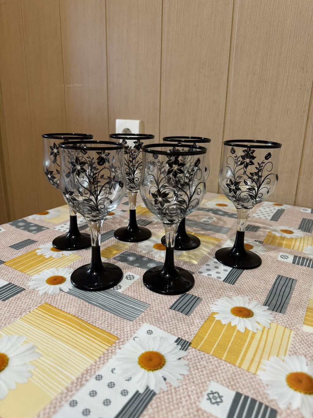 Stəkanlar, rəng - Ağ, Bərkidilmiş şüşə, 6 ədədli dəst, 200 ml — Süfrə qabı, Sumqayıt (2)
