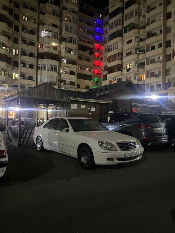 Mercedes S 350, 3.7 L, 2003 il, 374 125 km — Avtomobillər, Xırdalan (6)