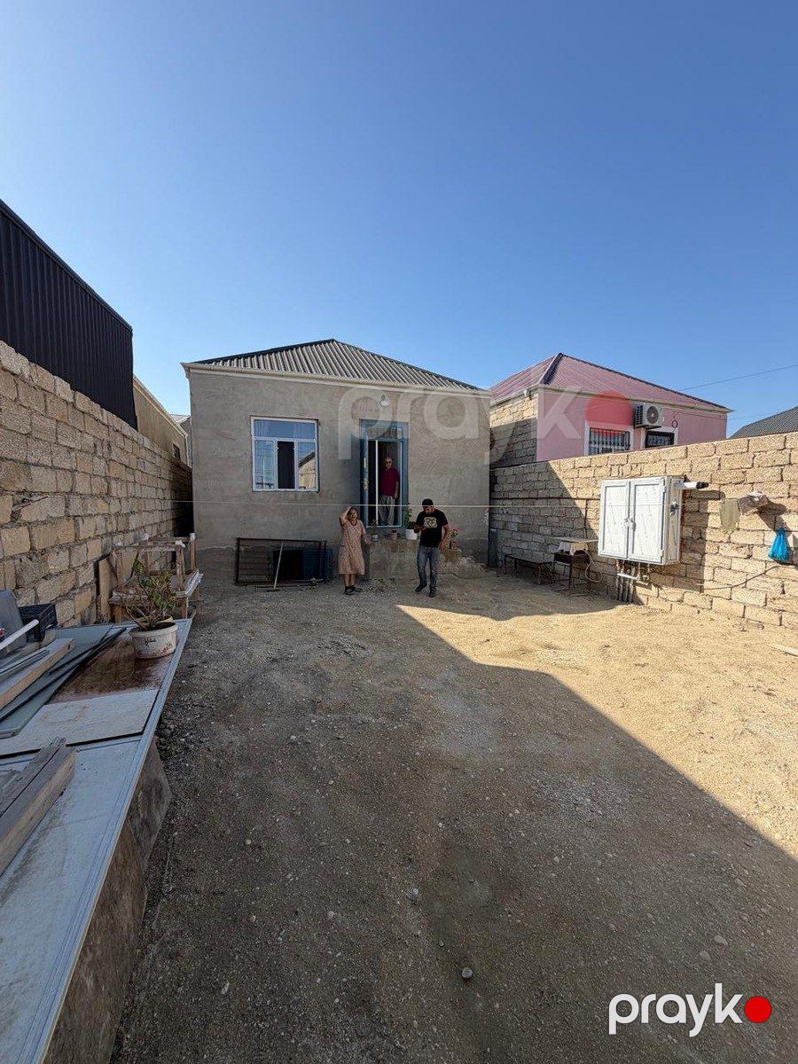 Satılır 2 otaqlı həyət evi/bağ evi 60 m² — Ev, villa, Bakı (8)