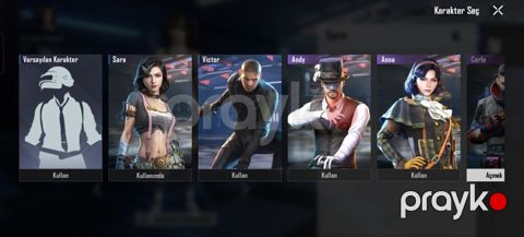 Pubg Mobile hesabı – nadir personajlar və yüksəldilmiş laboratoriya