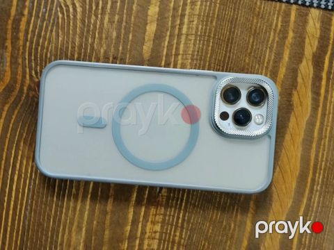 Məhsul: iPhone üçün şəffaf-çəhrayı çərçivəli magsafe dəstəkli qoruyucu — Sumqayıt