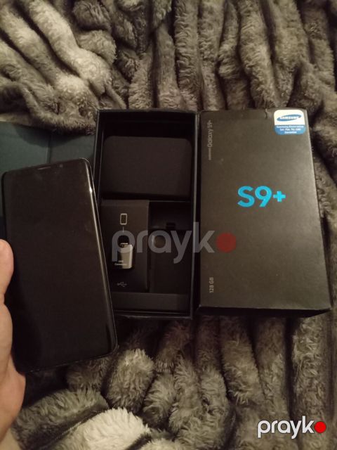Samsung Galaxy S9 Plus, 128 GB, rəng - Qara, Barmaq izi — Bakı