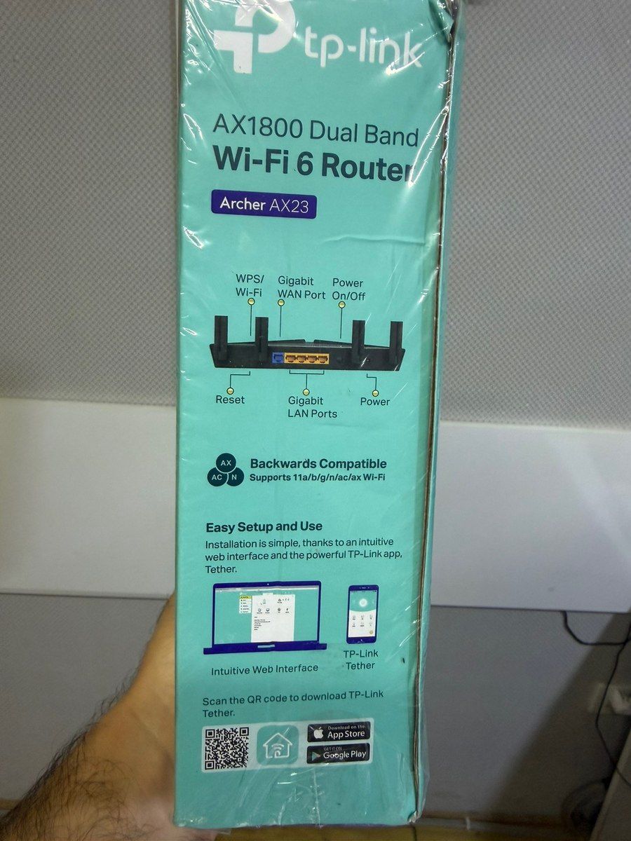 TP-link Archer AX23 — Şəbəkə və server avadanlığı, Bakı (3)
