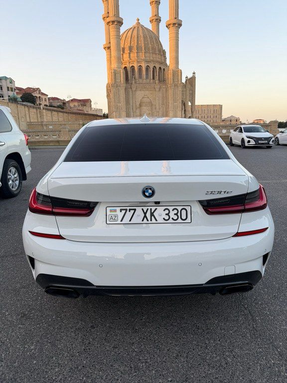 BMW 330e, 2.0 L, 11.5 kWh, 2021 il, 45 000 km — Avtomobillər, Bakı (11)