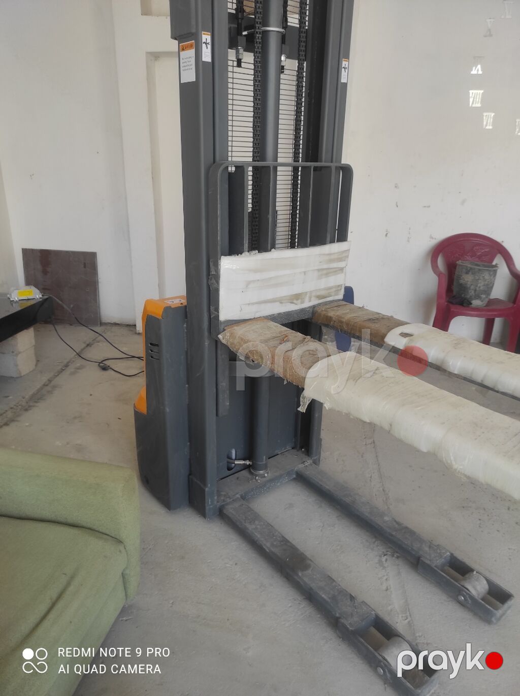 Elektrik stacker (qablaşdırıcı qaldırıcı) - Tip: Elektriklə idarə — Anbar avadanlığı, Salyan (3)