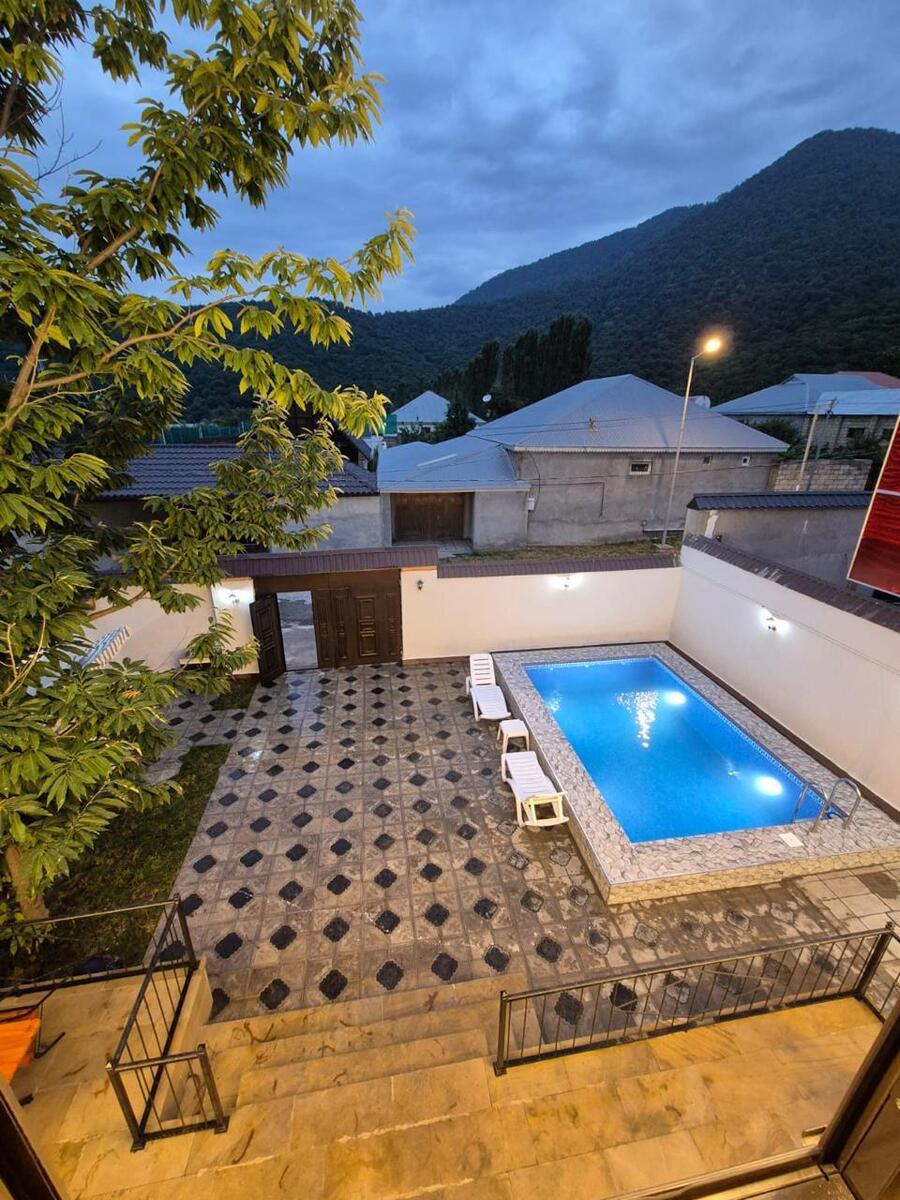 İcarəyə verilir 4 otaqlı həyət evi/bağ evi 140 m² — Ev, villa, Qəbələ (4)
