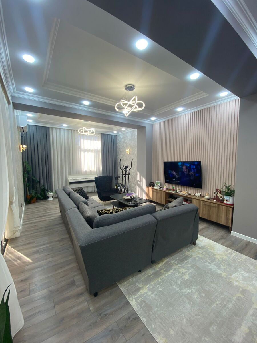 İcarəyə verilir 3 otaqlı yeni tikili 130 m² — Mənzil, Bakı (2)
