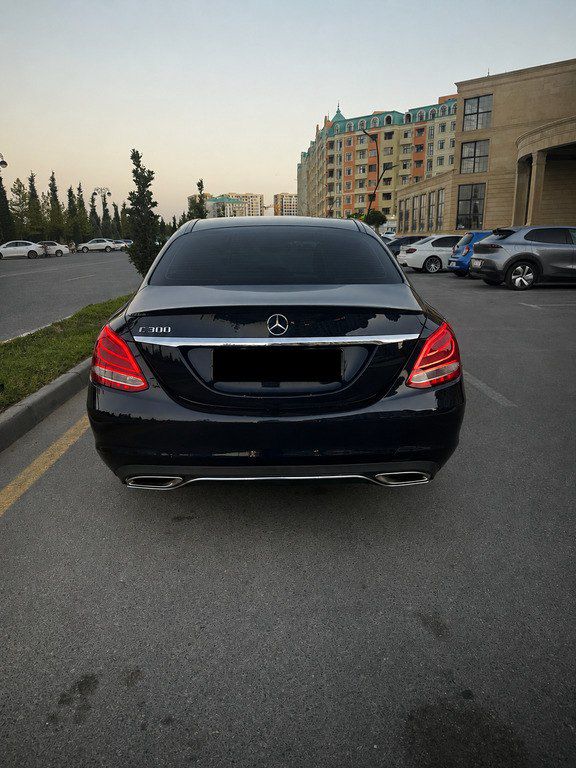 Mercedes C 300, 2.0 L, 2015 il, 122 000 km — Avtomobillər, Bakı (2)