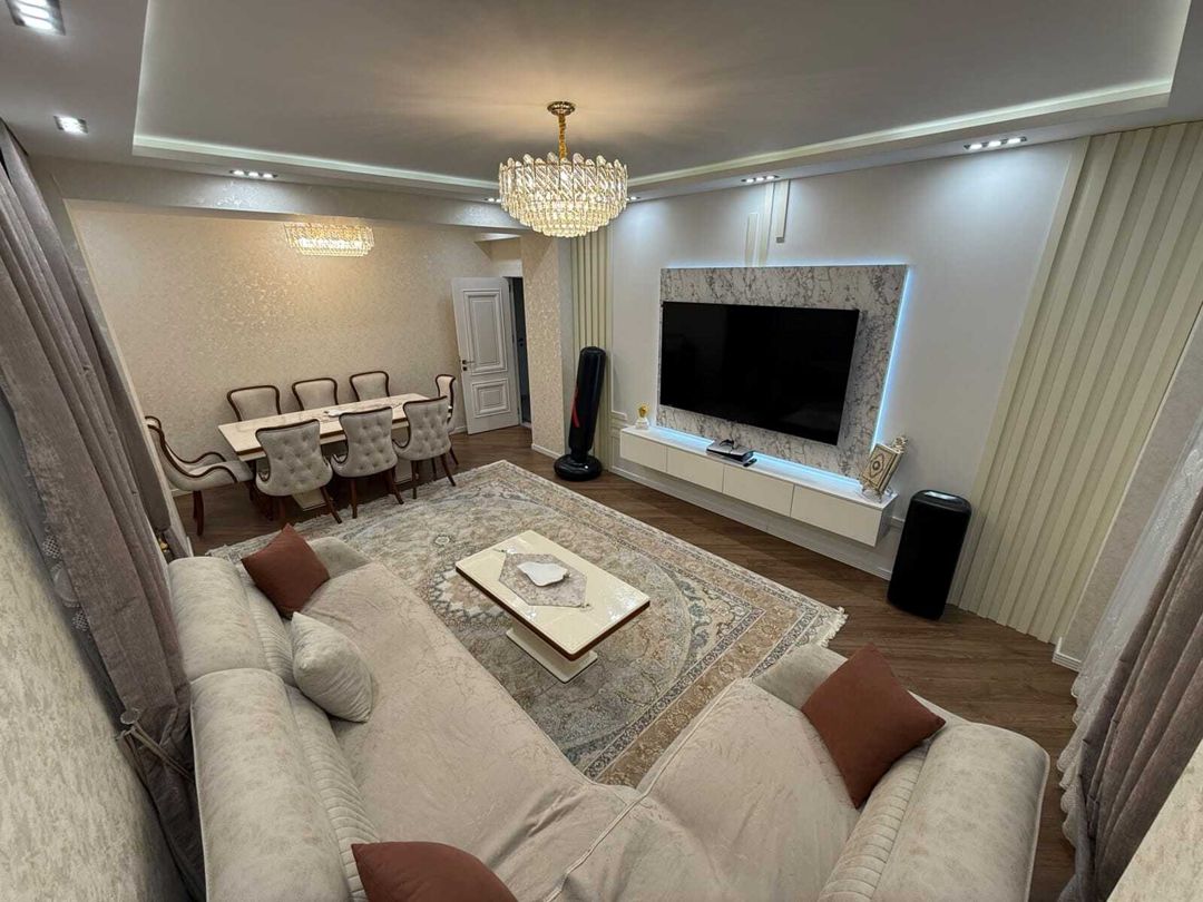 İcarəyə verilir 4 otaqlı yeni tikili 130 m² — Mənzil, Bakı (3)