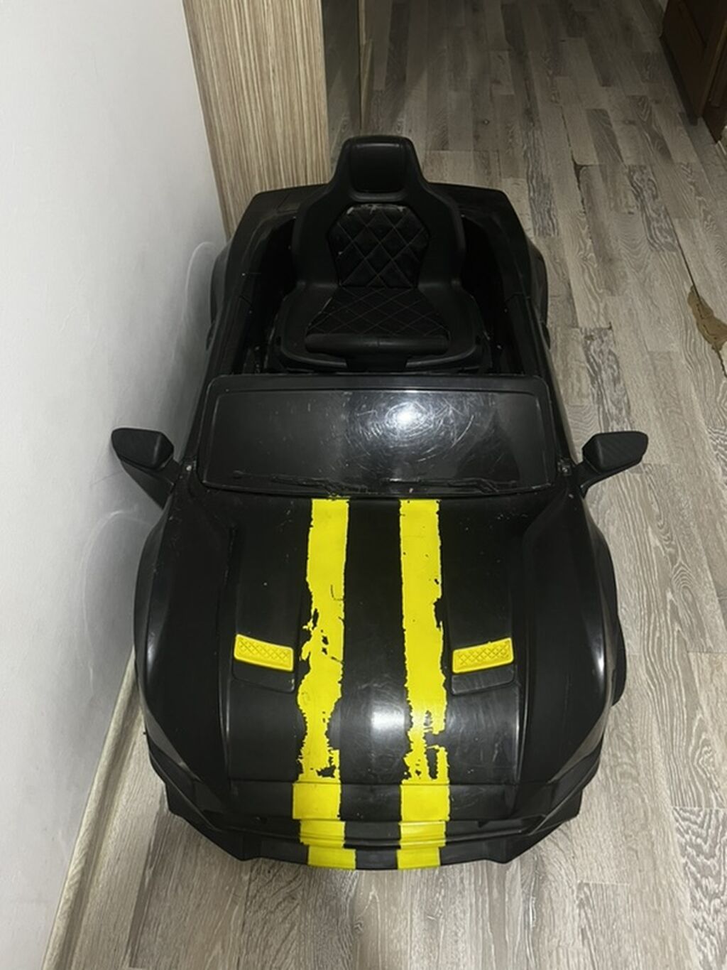 Uşaq üçün elektrikli miniatür “GT” sedan tipli maşın - Rəng: qara — Uşaq avtomobilləri, Bakı (2)