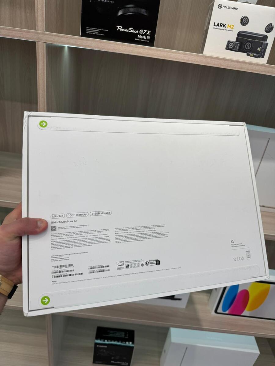 Apple MacBook Air M4 15inch 16/512 — Noutbuklar, Bakı (3)