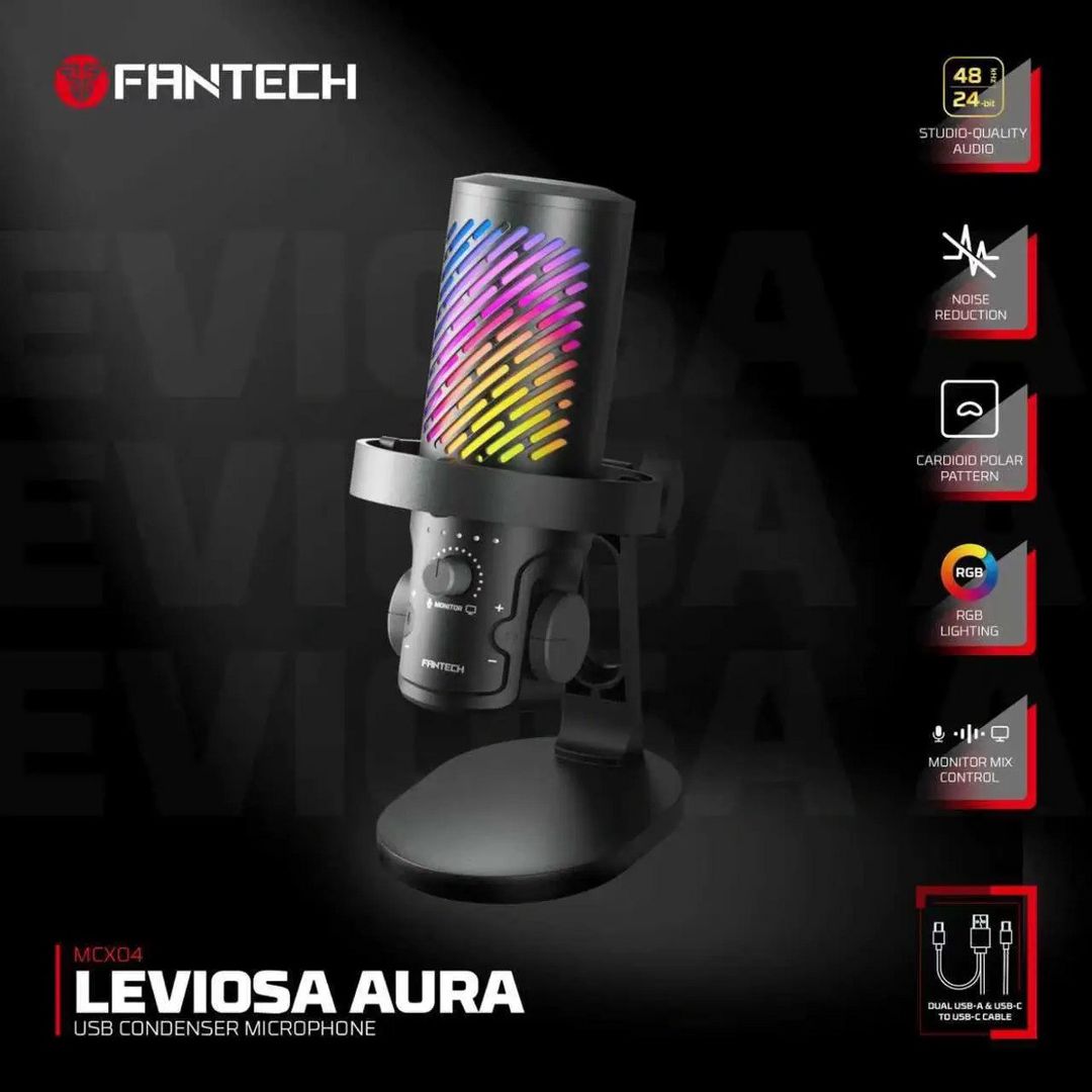 Mikrofon Pro Fantech Leviosa Aura MCX04 — Səs texnikası, Bakı (3)