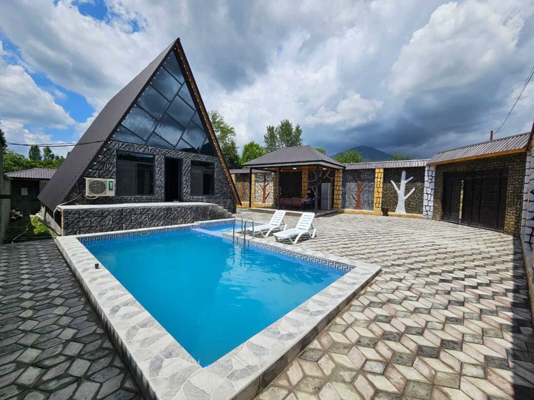 İcarəyə verilir 3 otaqlı həyət evi/bağ evi 180 m² — Ev, villa, Qəbələ (6)