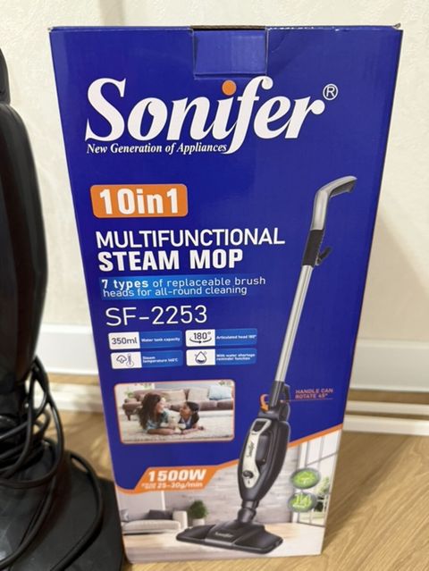 Sonifer SF-2253 10-in-1 Multifunksional Buxarlı Mop Xüsusiyyətlər