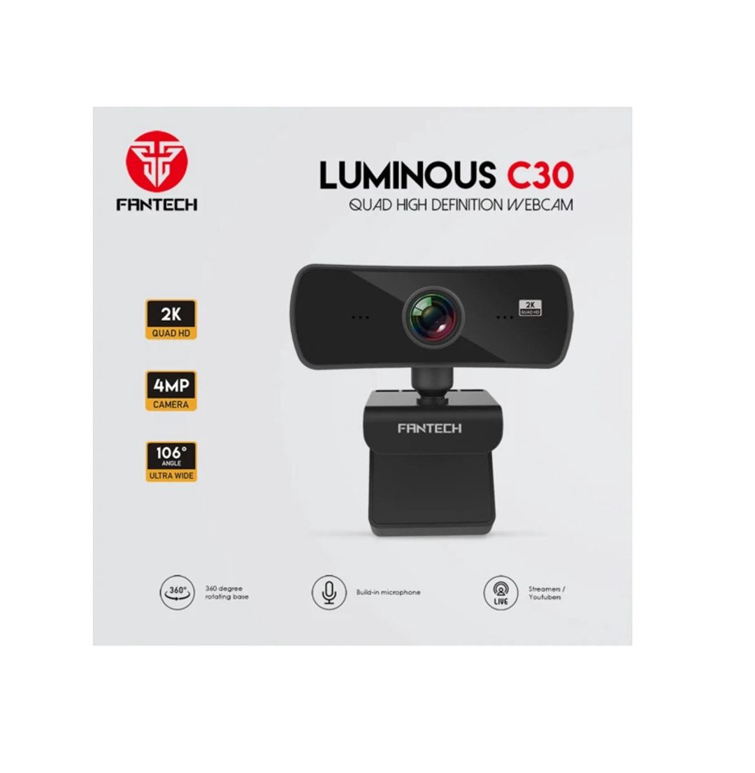 Web Kamera "Fantech Luminous C30" — Periferik cihazlar, Bakı (4)