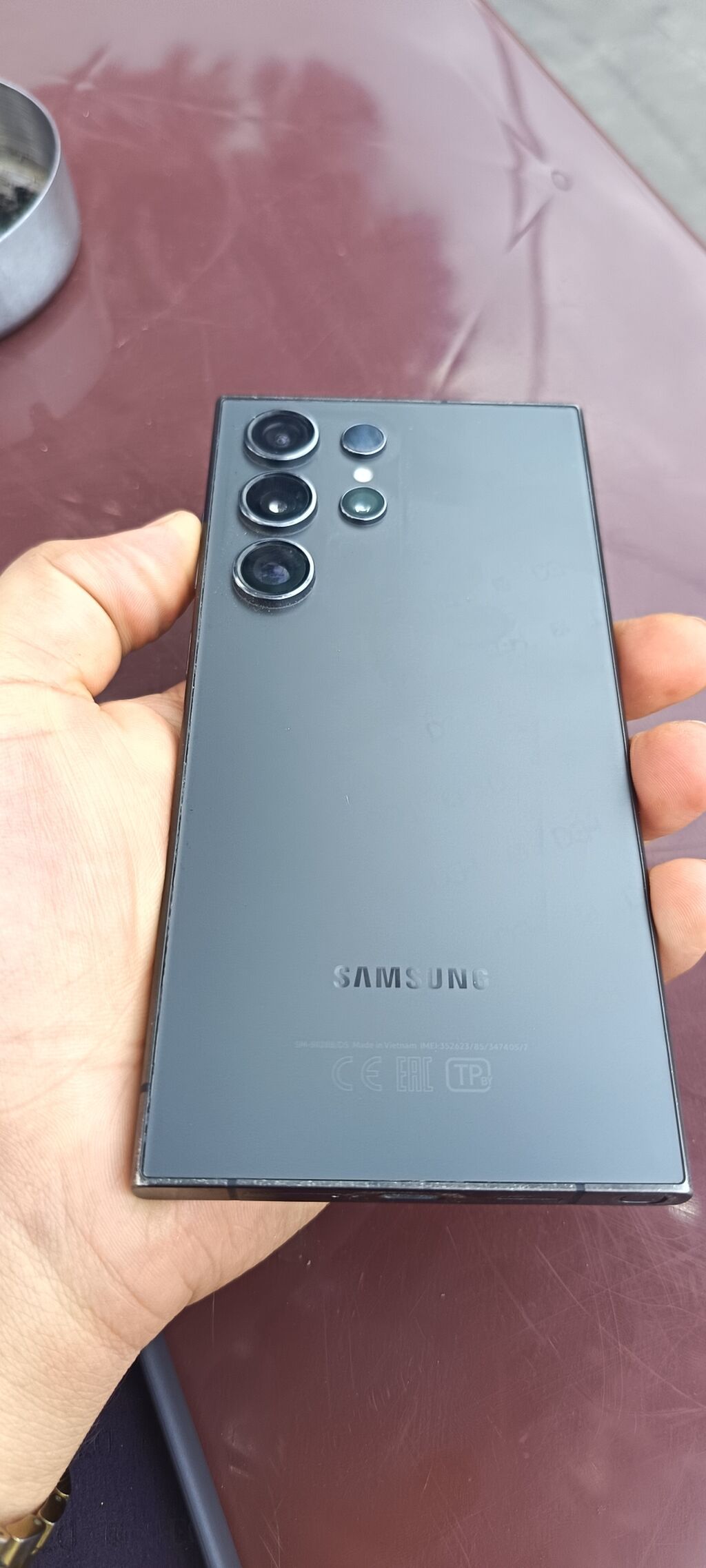 Samsung Galaxy S22 Ultra, rəng - Qara, Simsiz şarj — Samsung, Bakı (2)