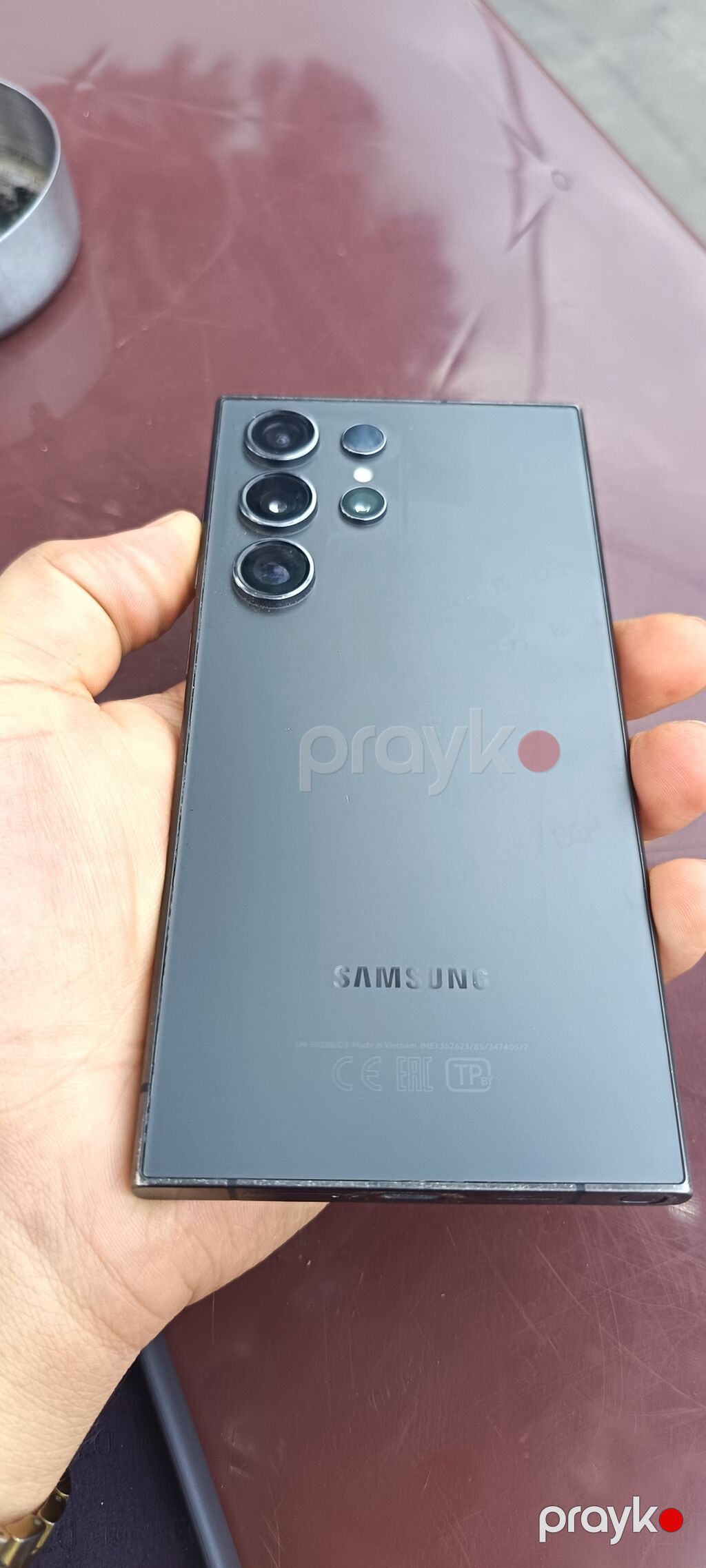 Samsung Galaxy S22 Ultra, rəng - Qara, Simsiz şarj — Samsung, Bakı (2)