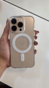 MagSafe uyumlu şəffaf telefon qabı - Model: iPhone 16promax Max üçün — Smartfon aksesuarları — Digər
