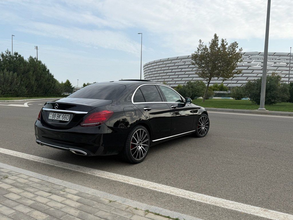 Mercedes C 300, 2.0 L, 2020 il, 65 000 km — Avtomobillər, Bakı (3)