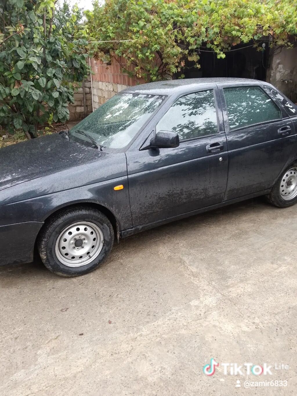 Lada Priora sedan - Kuzov: 4 qapılı sedan, tünd rəng - Mühərrik — Avtomobillər, Şabran (2)
