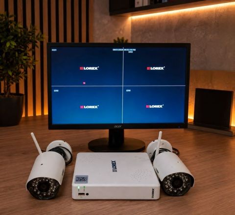 Monitor DVR 2 ədəd kamera Yaddaş kartı Qiymət 110 manat Keşlə Aysel — Digah