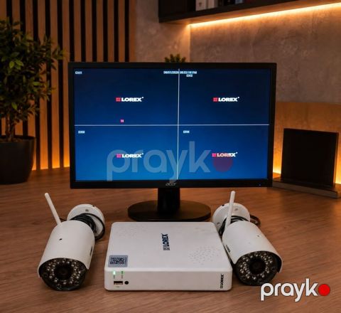Monitor DVR 2 ədəd kamera Yaddaş kartı Qiymət 110 manat Keşlə Aysel — Digah