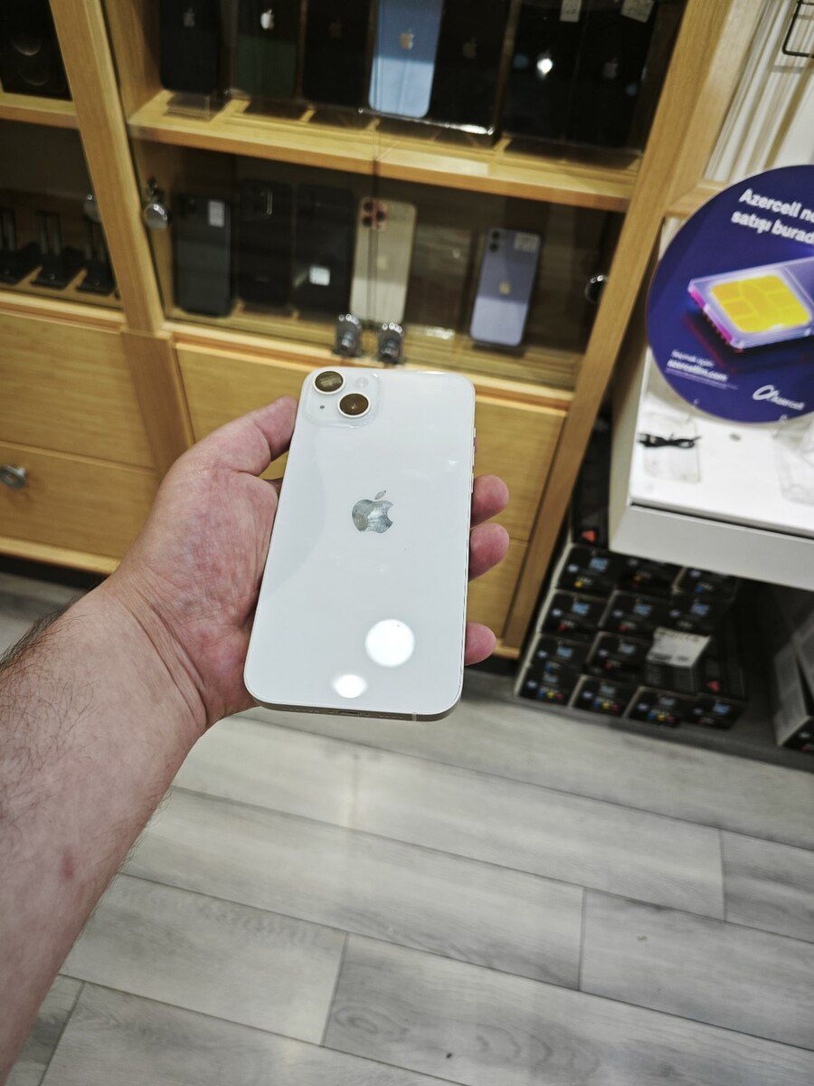 Apple iPhone 14 Plus Starlight 256GB/4GB — Smartfonlar, Bakı (2)