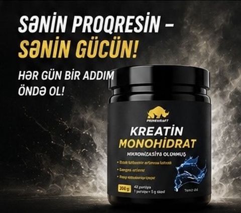 Kreatinlərə 50%endirim Endirimdə olan mallar bitdikdə elan — Bakı
