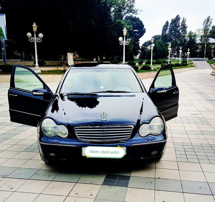 Mercedes C 200, 2.0 L, 2000 il, 320 122 km — Avtomobillər, Bakı (3)