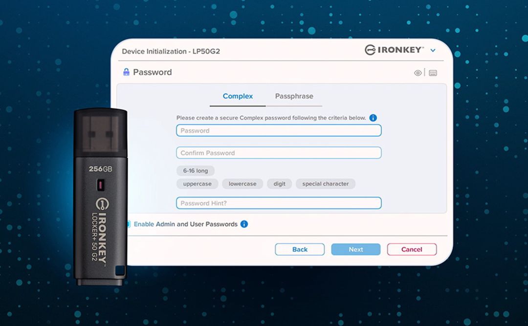 Kingston IronKey Locker+ 50 G2 — Periferik cihazlar, Bakı (4)