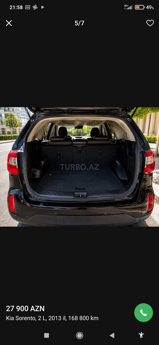 KIA Sorento, 2014 il — Avtomobillər, Bakı (5)