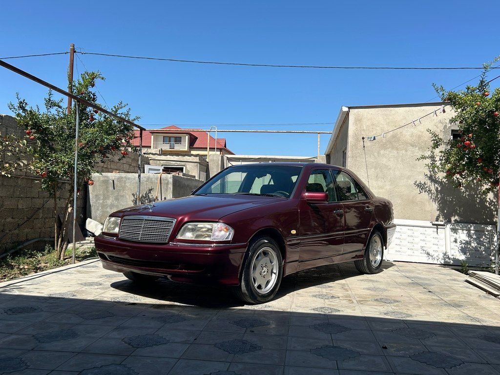 Mercedes C 220, 2.2 L, 1996 il, 222 200 km — Avtomobillər, Bakı (2)