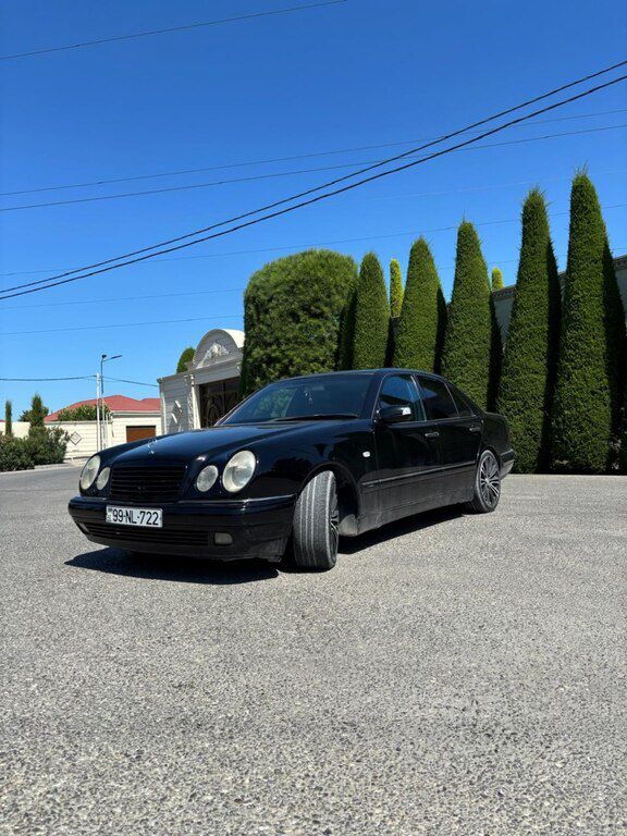 Mercedes E 280, 2.8 L, 1997 il, 376 251 km — Avtomobillər, Bakı (7)