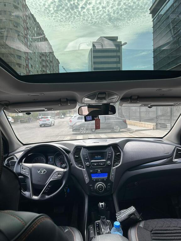 Hyundai Santa Fe, 2.4 L, 2014 il, 135 000 km — Avtomobillər, Bakı (9)
