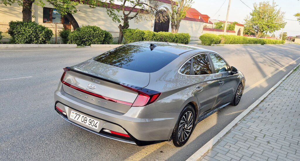 Hyundai Sonata, 2.0 L, 1.62 kWh, 2021 il, 199 881 km — Avtomobillər, Şəmkir (9)