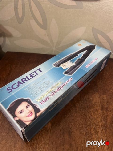 Scarlett saç ütüsü – Temperature Control Hair Straightener (Model — Bakı