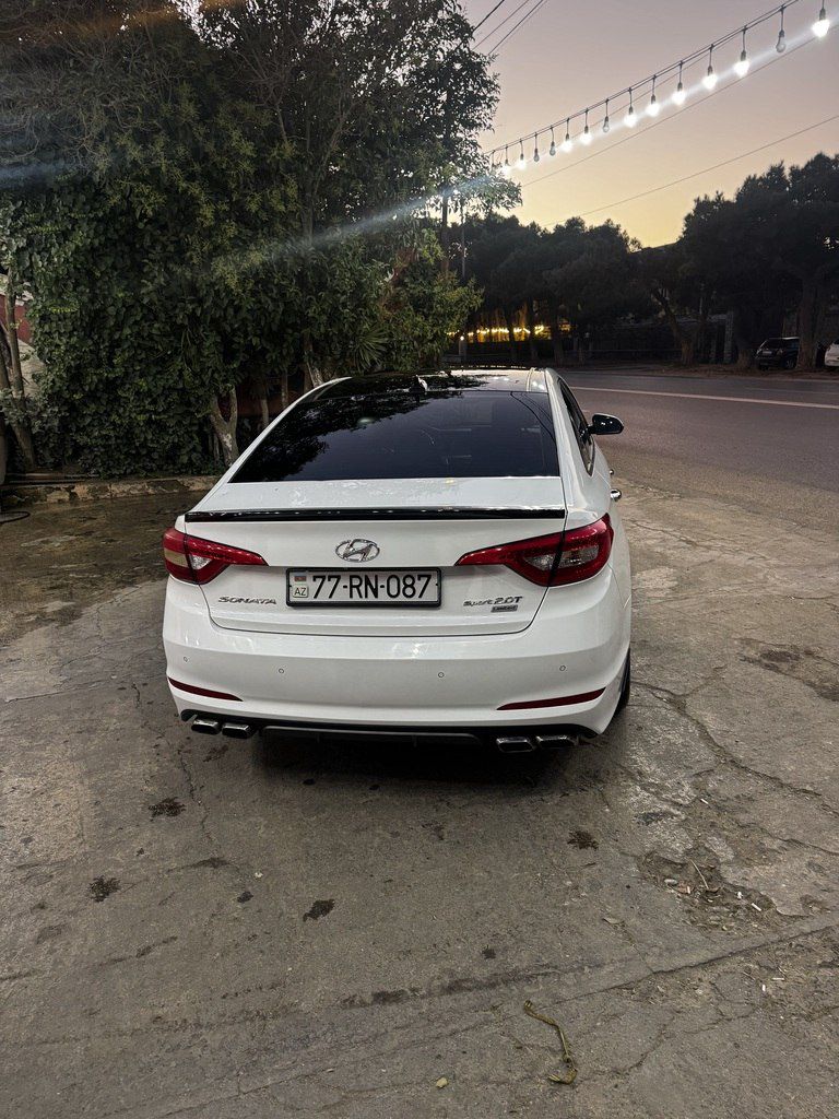 Hyundai Sonata, 2.0 L, 2015 il, 239 792 km — Avtomobillər, Bakı (7)