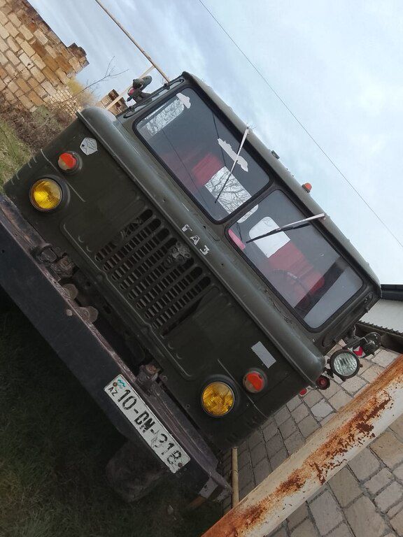 GAZ 66, 4.3 L, 1988 il, 186 197 km — Yük maşınları, Qusar (6)