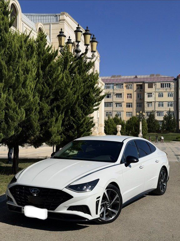 Hyundai Sonata, 1.6 L, 2021 il, 180 000 km — Avtomobillər, Bakı (4)