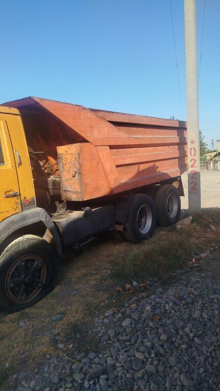 KamAz 55111, 11 L, 1991 il, 270 000 km — Yük maşınları, Bərdə (3)